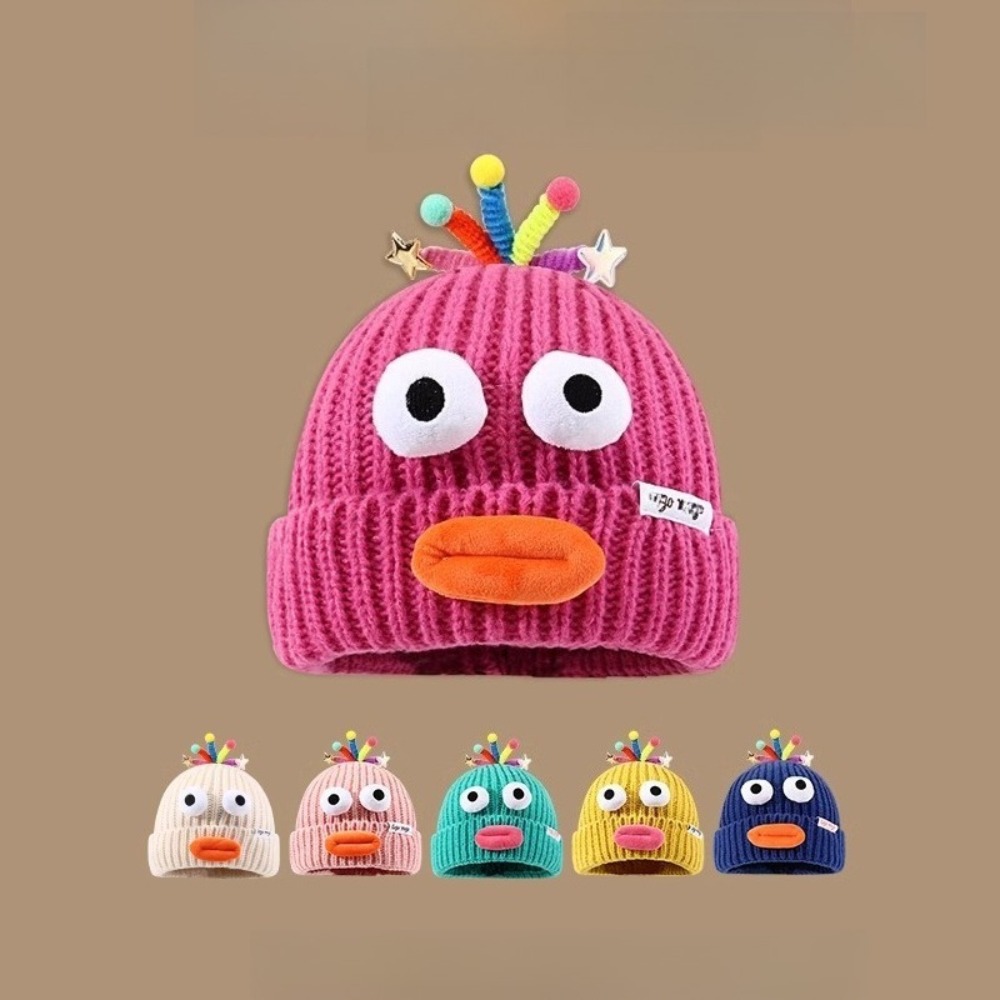 Quirky Travel Accessories - Topi Beanie Topi Rajut Unik Baru