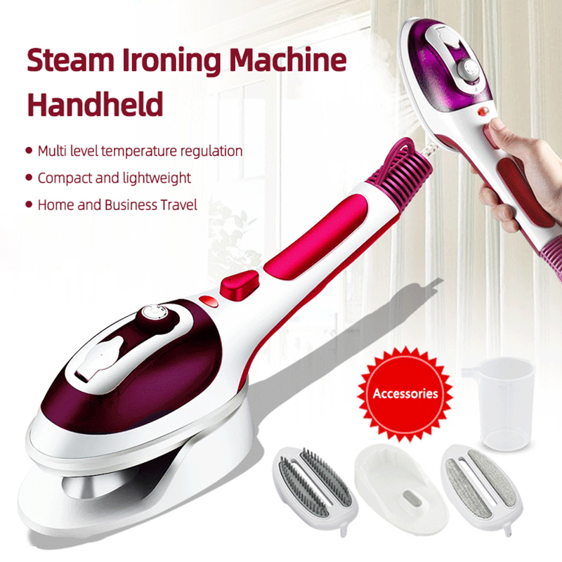 Portable Steamer Clothes - Setrika Uap Genggam 110V/220V, Steamer Pakaian