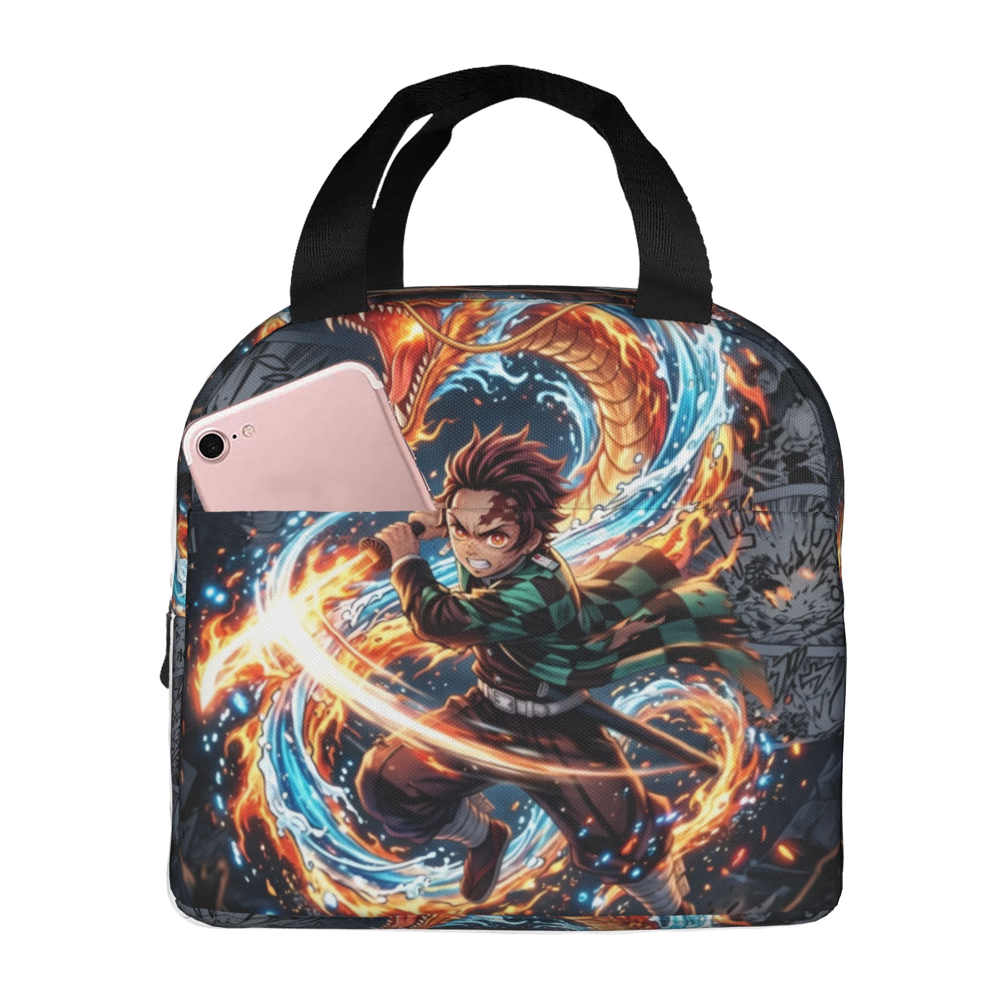 Travel Accessories 2022 - Tas Makan Siang Terisolasi D-Demons Slayers
