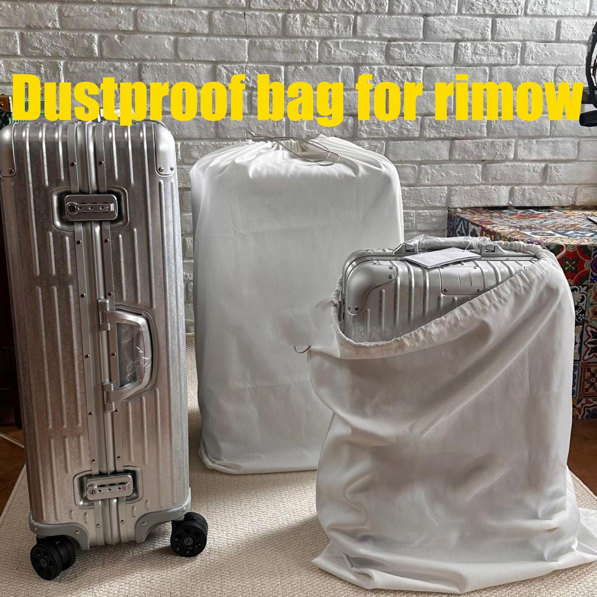 Travel Accessories 2022 - Pelindung Penutup Bagasi Katun Anti Debu