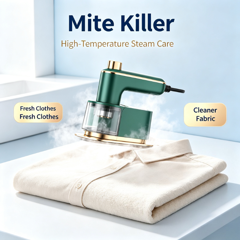 Portable Steamer Clothes - Setrika Uap Lipat Portabel, Steamer Pakaian