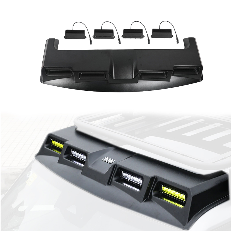 Travel Accessories Car - Spoiler Atap Mobil dengan Empat Lampu