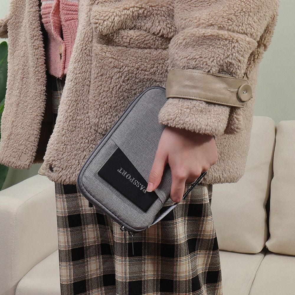 Travel Accessories Passport Holder - Aksesori Perjalanan Dompet Perjalanan Tempat Tiket