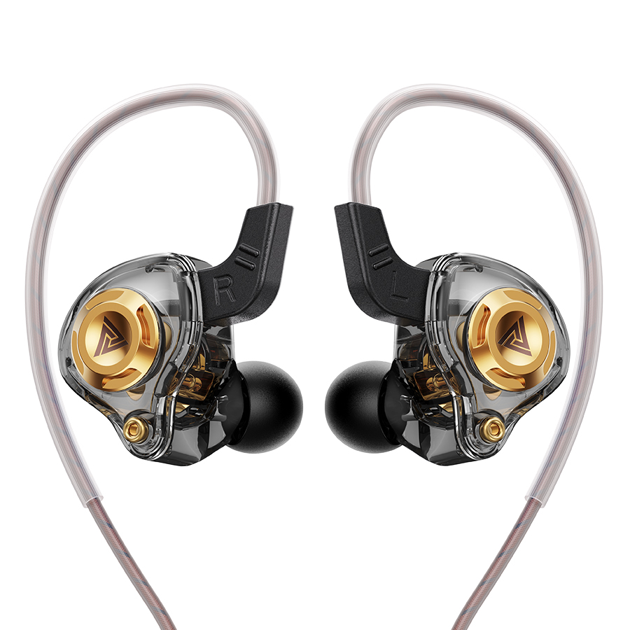 Earplug Set Foam - QKZ AK6 SRS Earphone Berkabel Logam