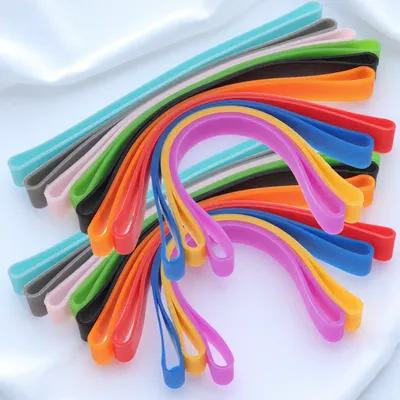 Travel Notebook Journal - 20Pcs Tali Silikon Elastis Fleksibel Tebal