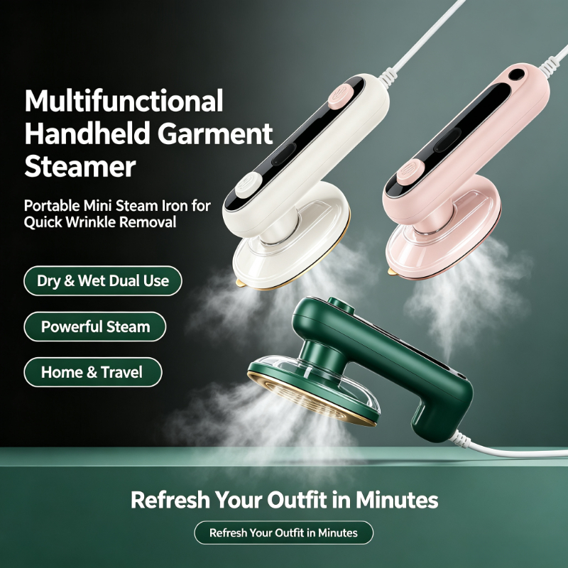 Portable Steamer Clothes - Setrika Uap Genggam Multifungsi Portabel Mini
