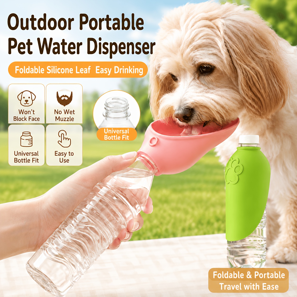 Travel Accessories Dog - Dispenser Minum Anjing Portabel untuk Luar