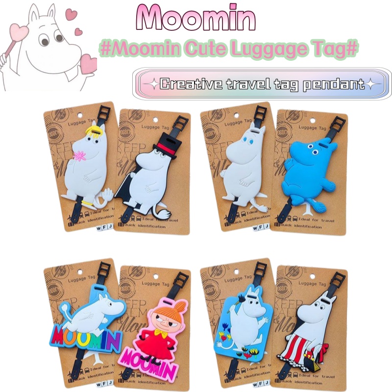 Travel Accessories Store - Kartun Anime Moomin Gemuk Kecil, Kartu