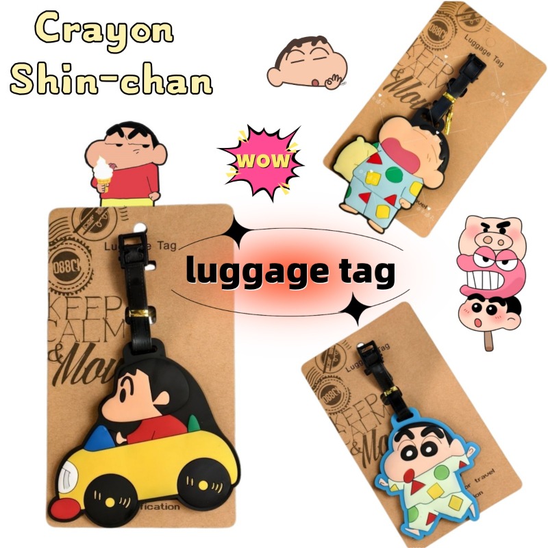 Travel Accessories Store - Crayon Shin-chan kartun anime kepribadian modis