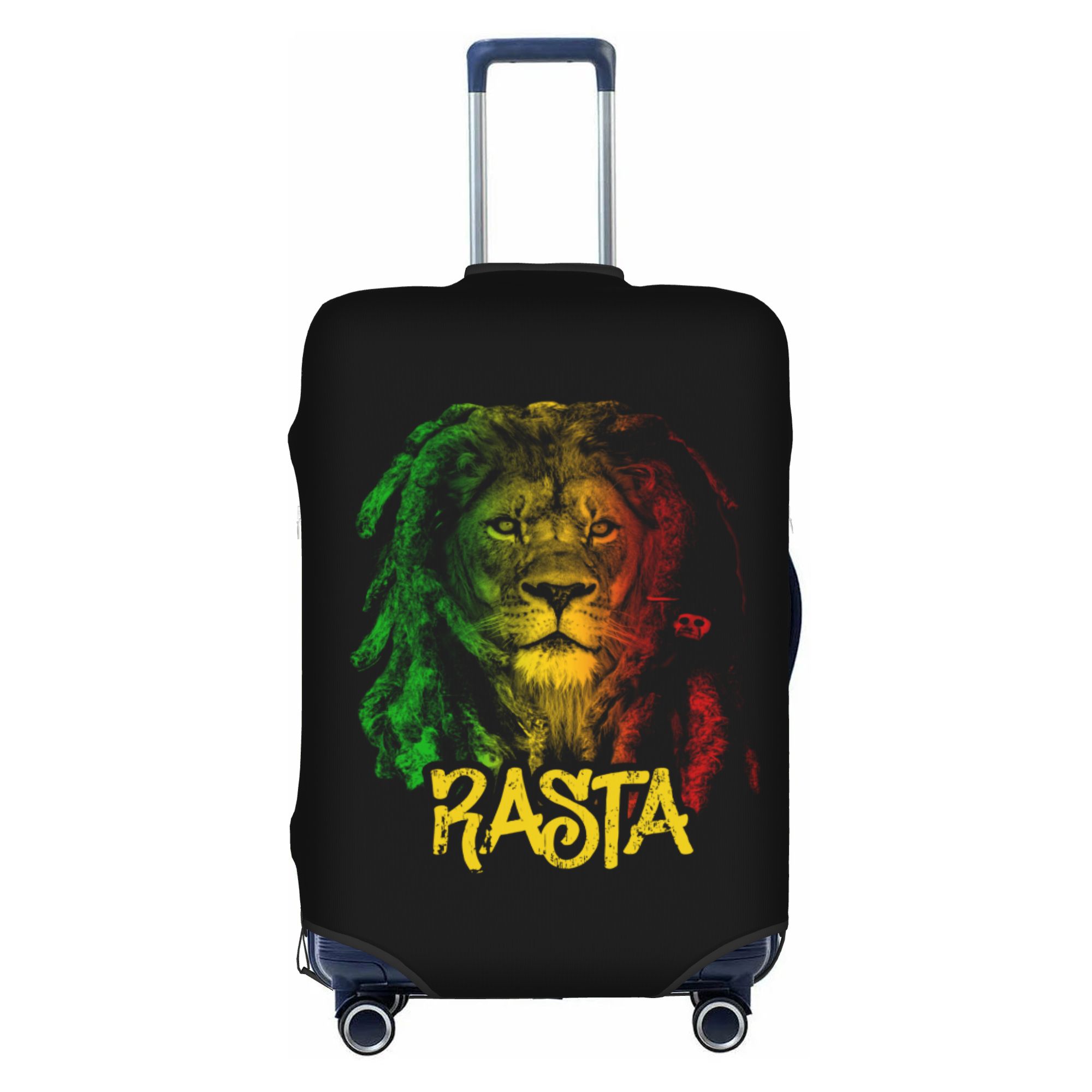 Travel Accessories For Jamaica - Penutup Bagasi Bendera Jamaika Rasta Penutup