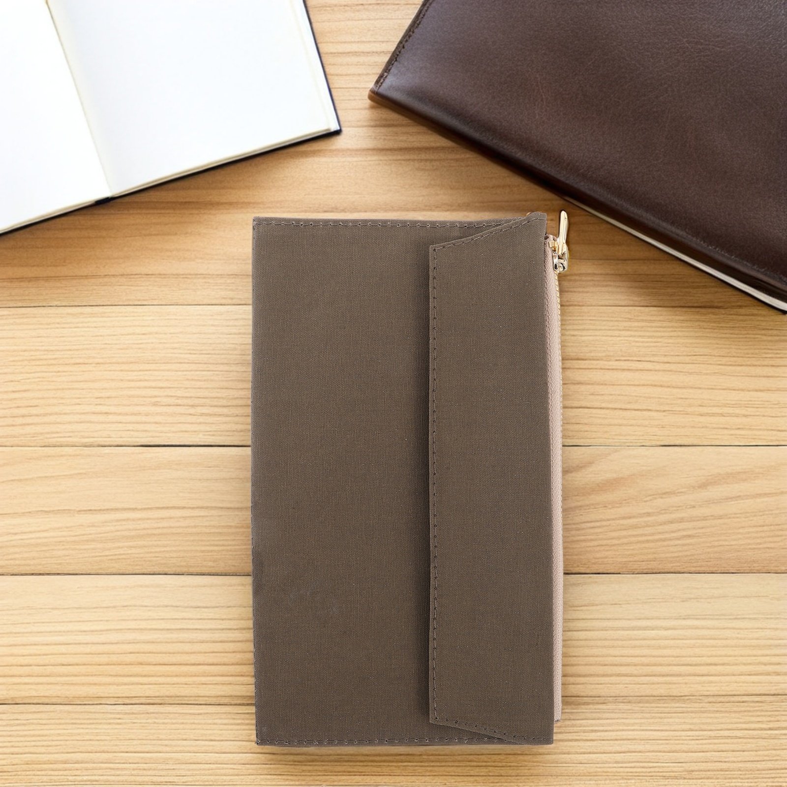 Sampul Buku Catatan Kanvas Hij - Travel Notebook Journal ulasan dan harga