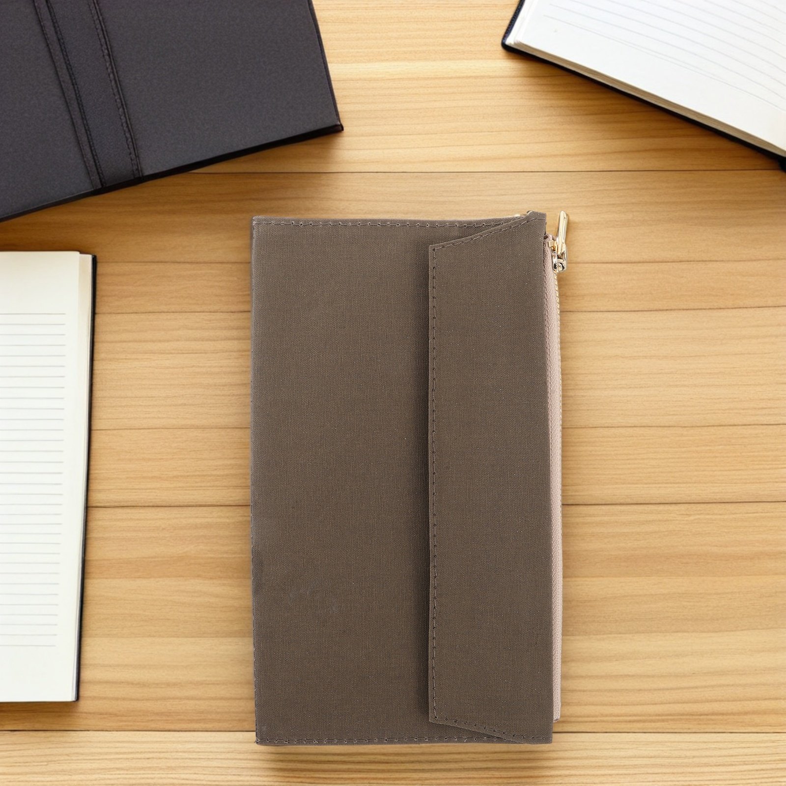 Sampul Buku Catatan Kanvas Hij - Travel Notebook Journal ulasan dan harga