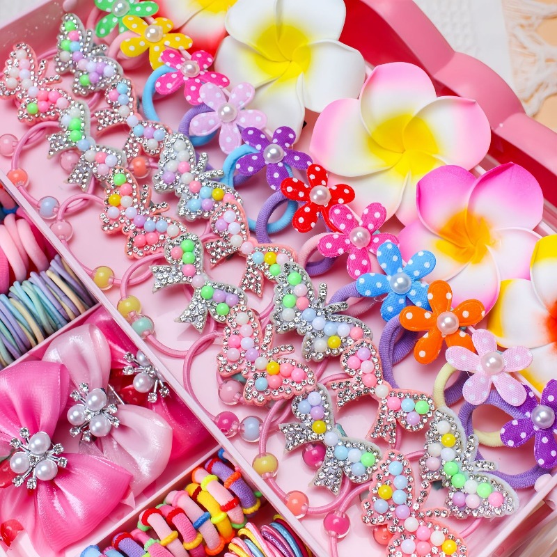 546Pcs Set Aksesoris Rambut El - Travel Accessories For 10 Year Old Girl ulasan dan harga