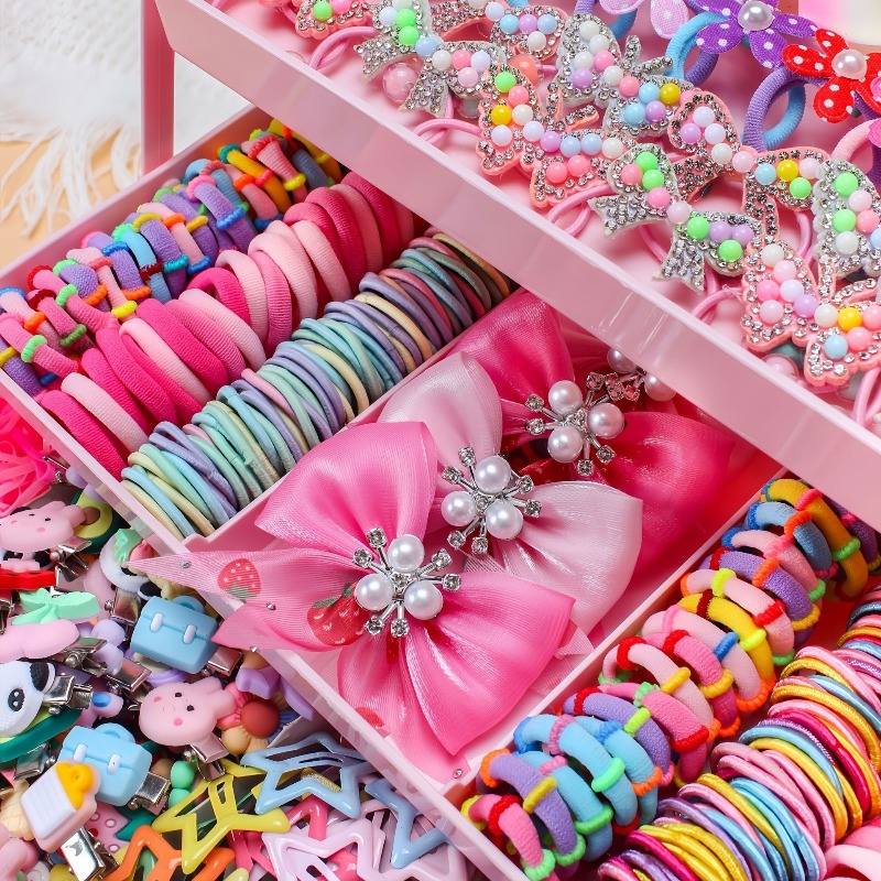 546Pcs Set Aksesoris Rambut El - Travel Accessories For 10 Year Old Girl ulasan dan harga