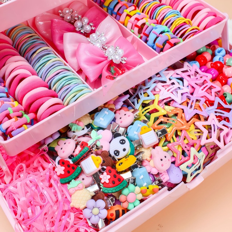 546Pcs Set Aksesoris Rambut El - Travel Accessories For 10 Year Old Girl ulasan dan harga