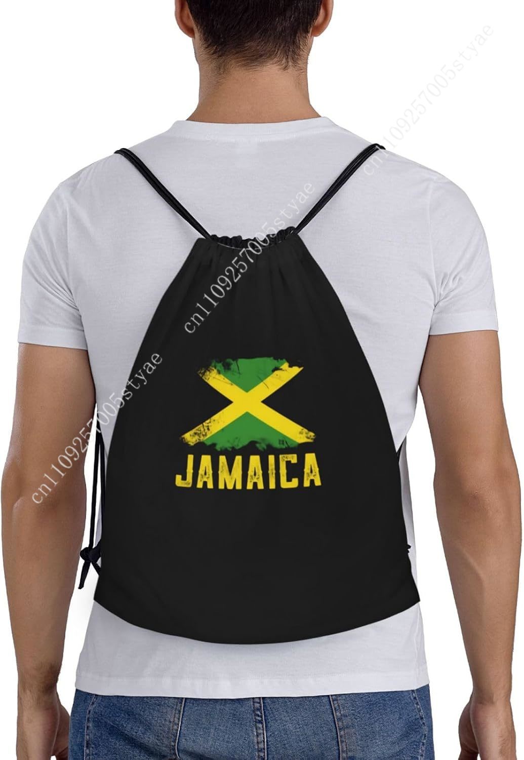 Tas Serut Bendera Jamaika, Tas - Travel Accessories For Jamaica ulasan dan harga