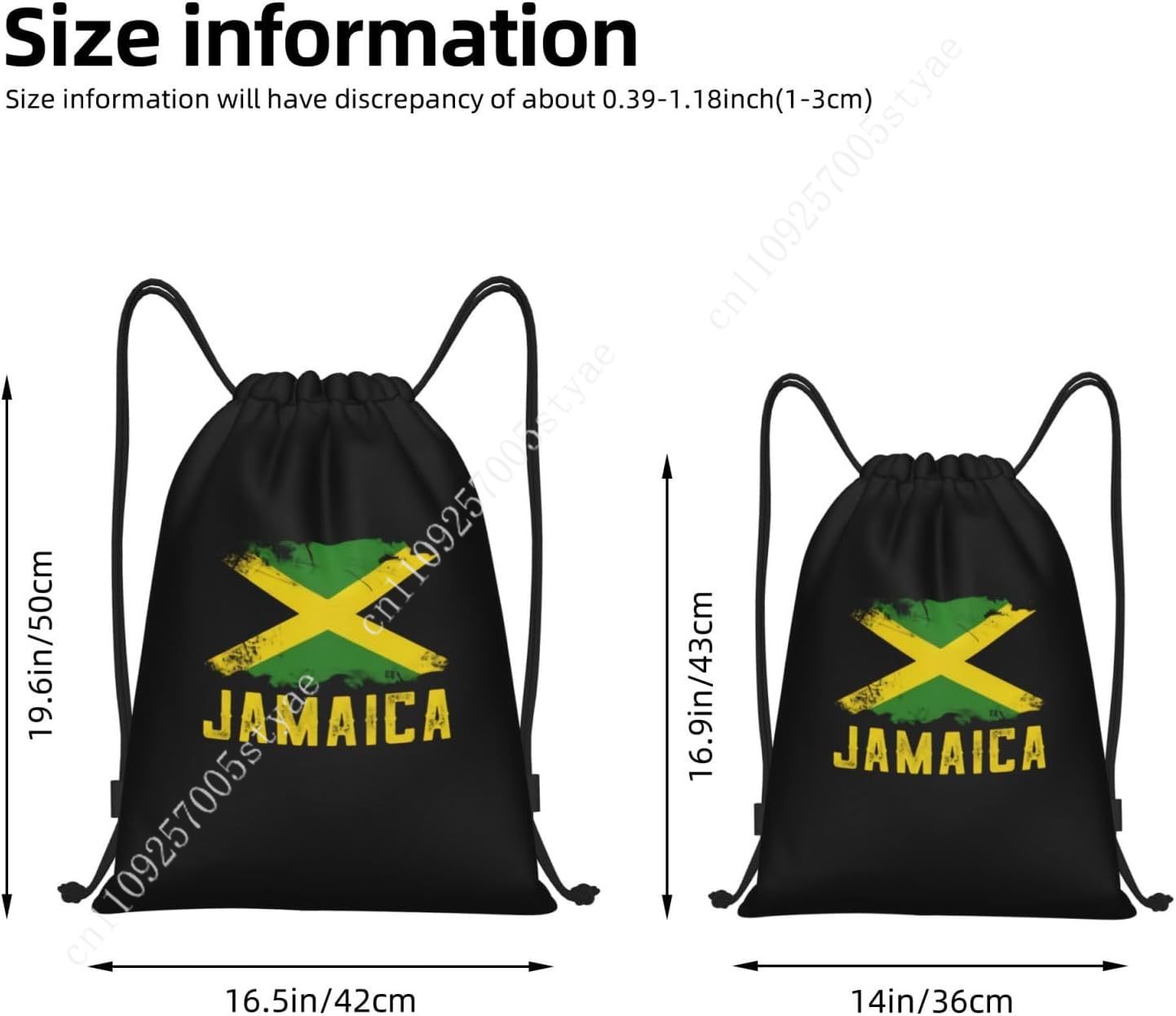 Tas Serut Bendera Jamaika, Tas - Travel Accessories For Jamaica ulasan dan harga