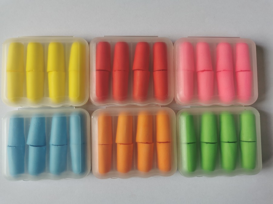 4 Pasang/Set Kenyamanan Kebisi - Earplug Set Foam ulasan dan harga
