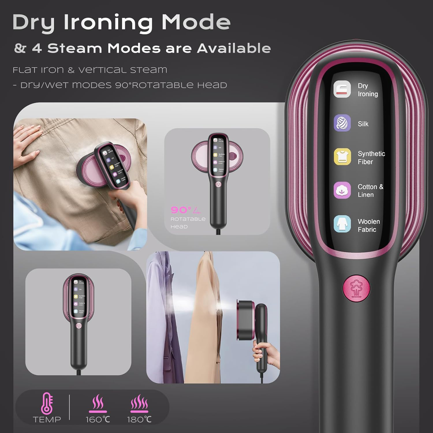 Setrika Uap Portabel Baru 2026 - Portable Steamer Clothes ulasan dan harga