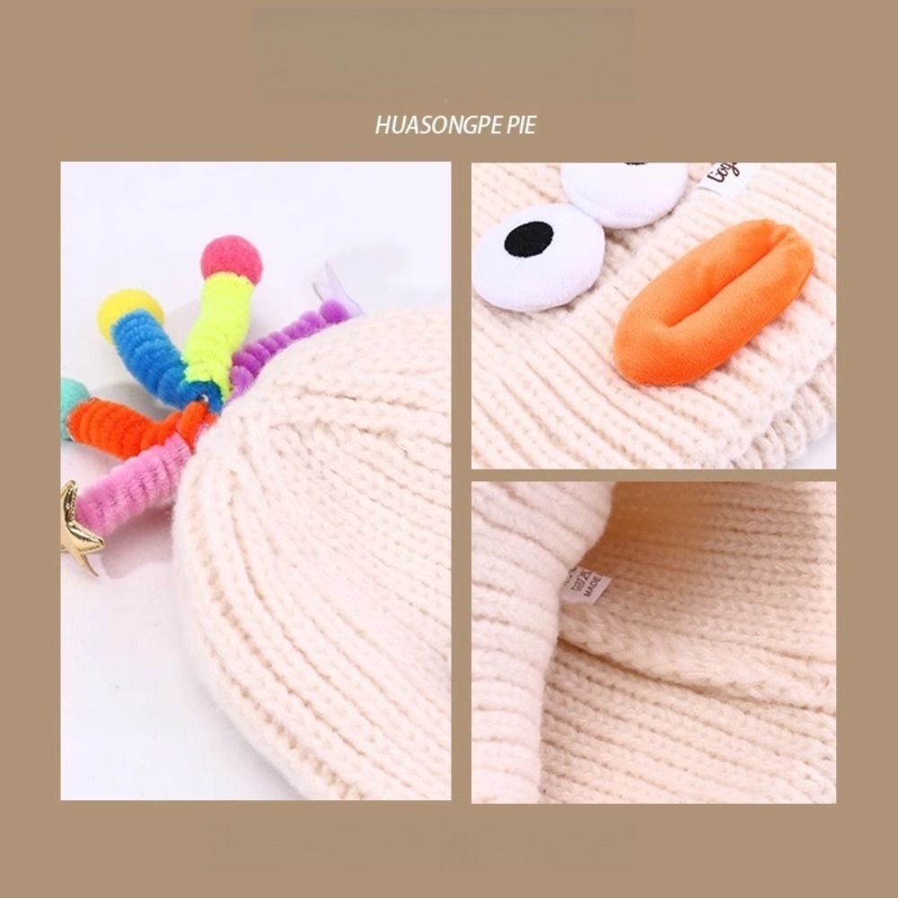 Topi Beanie Topi Rajut Unik Ba - Quirky Travel Accessories ulasan dan harga