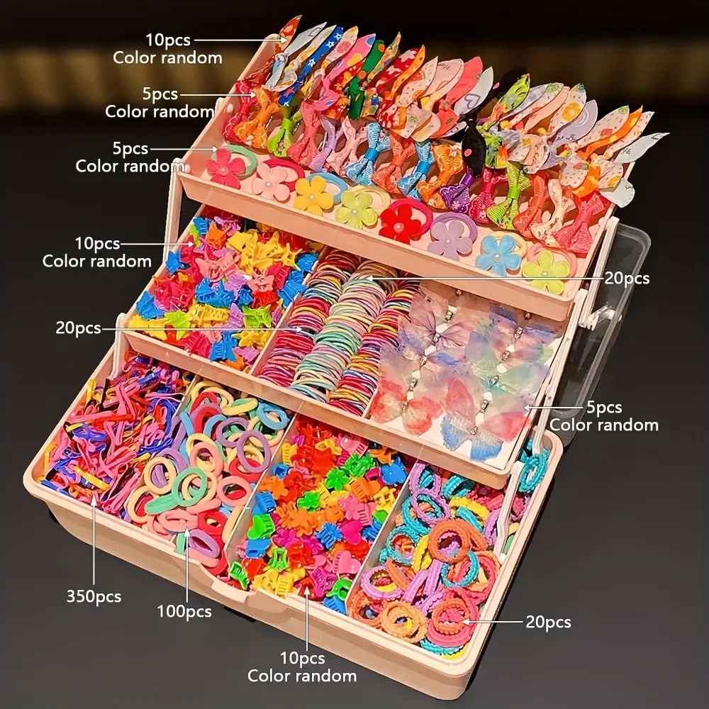 555 Buah Aksesori Rambut yang  - Travel Accessories For 10 Year Old Girl ulasan dan harga