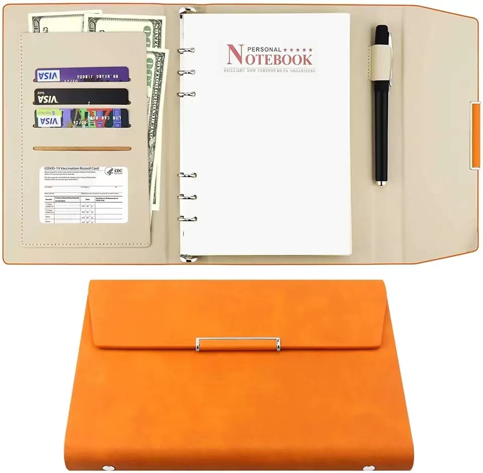 Notebook Binder baru Folder No - Travel Notebook Journal ulasan dan harga
