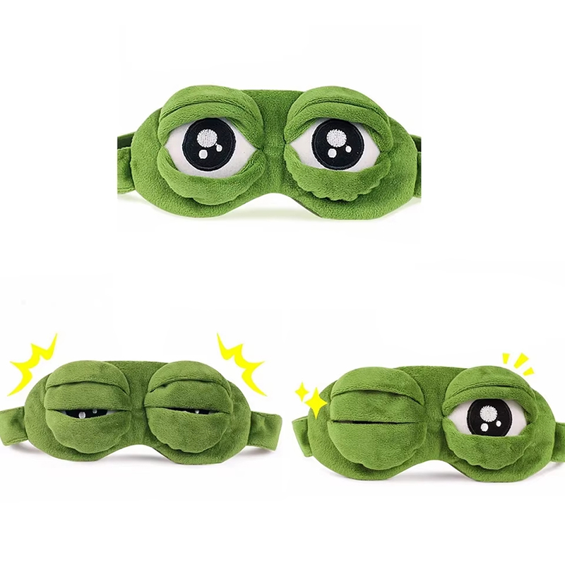 Penutup Mata Berbentuk Katak u - Travel Accessories Store ulasan dan harga