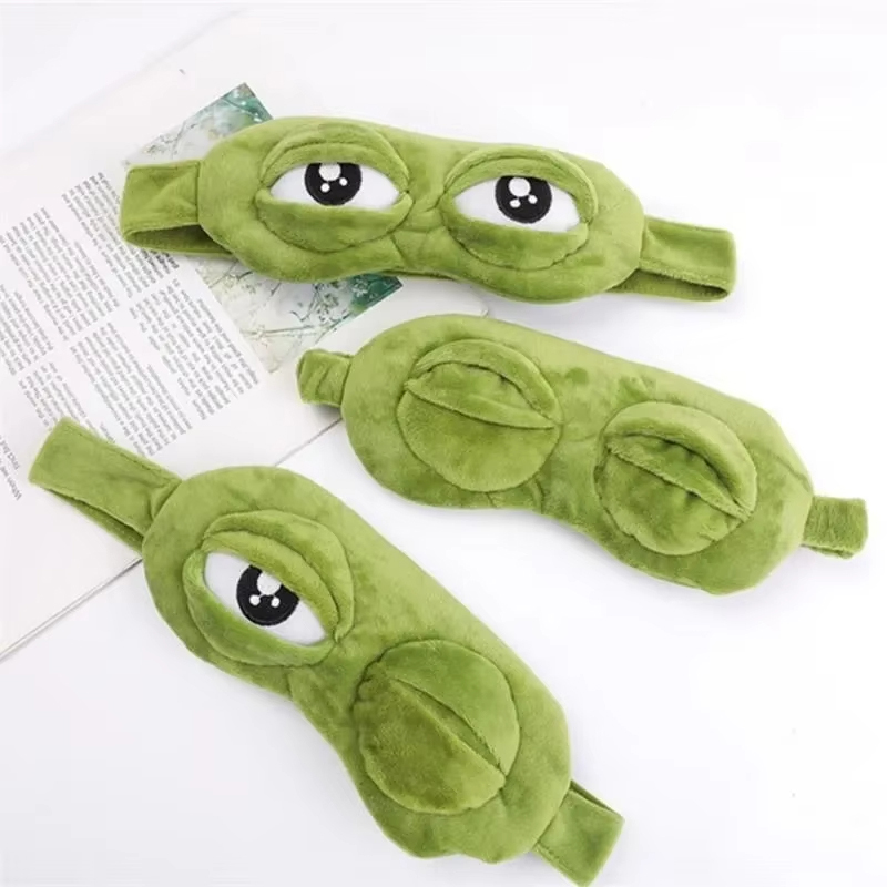 Penutup Mata Berbentuk Katak u - Travel Accessories Store ulasan dan harga