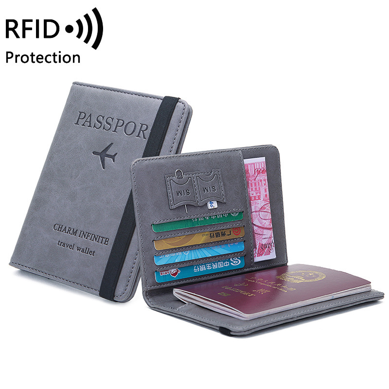 Tempat Paspor Kulit PU Uniseks - Travel Accessories Passport Holder ulasan dan harga