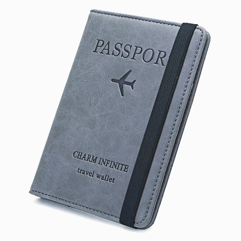 Tempat Paspor Kulit PU Uniseks - Travel Accessories Passport Holder ulasan dan harga