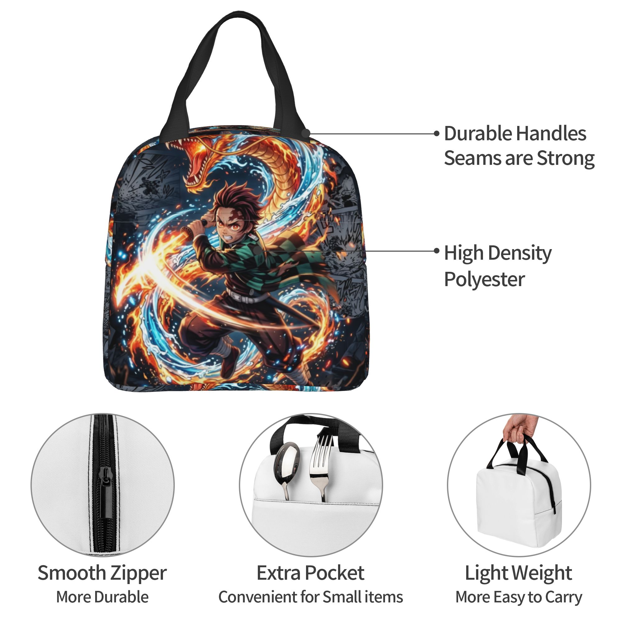 Tas Makan Siang Terisolasi D-D - Travel Accessories 2022 ulasan dan harga