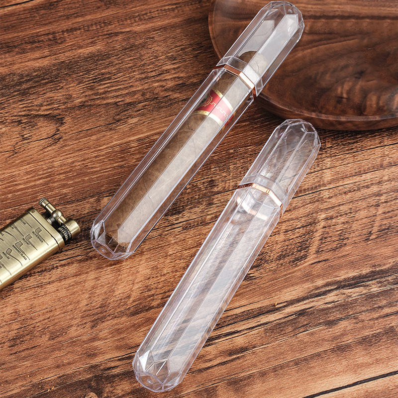 Tabung Cerutu Perjalanan Akril - Travel Accessories Holder ulasan dan harga