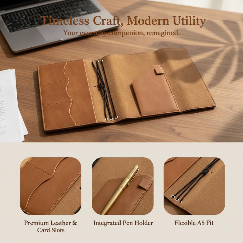 Sampul Jurnal Kulit Vintage |  - Travel Notebook Journal ulasan dan harga