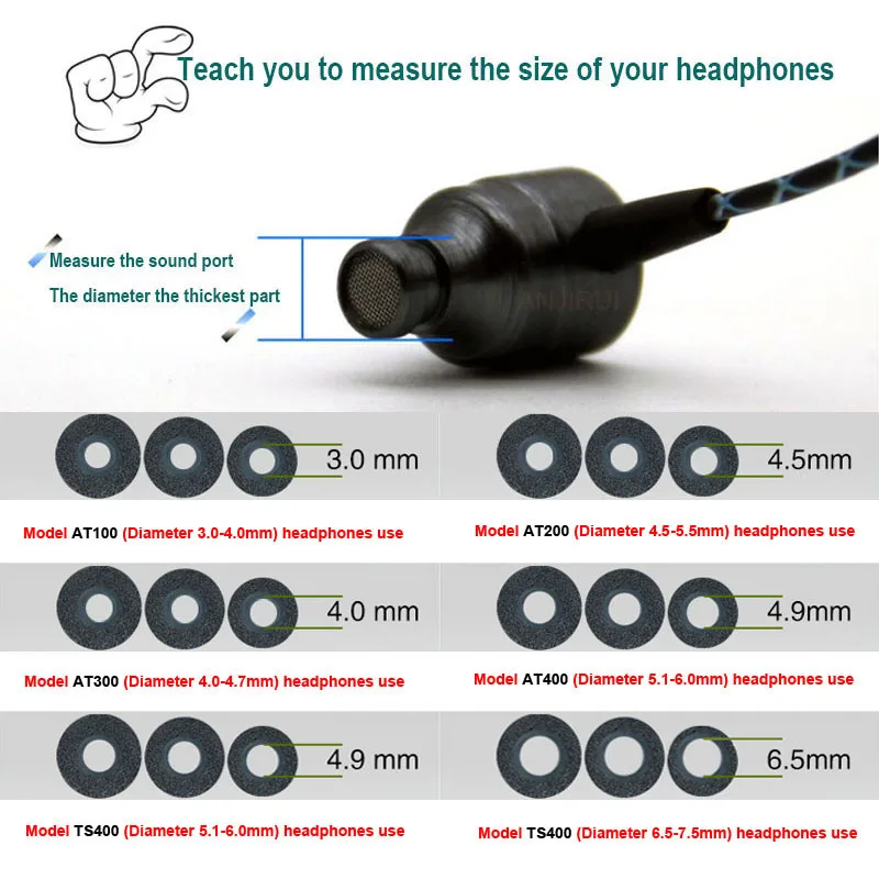 10 Pasang Eartips Busa Memori  - Earplug Set Foam ulasan dan harga