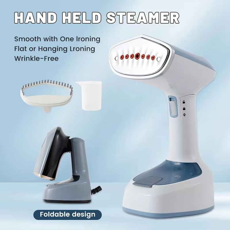 Setrika Uap Genggam Lipat 1500 - Portable Steamer Clothes ulasan dan harga