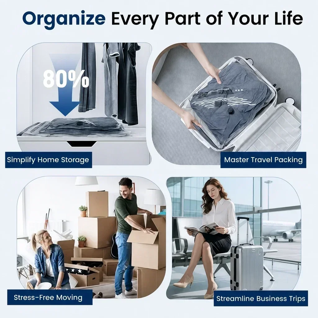 Set Perlengkapan Perjalanan Ta - Compression Bag Vacuum ulasan dan harga