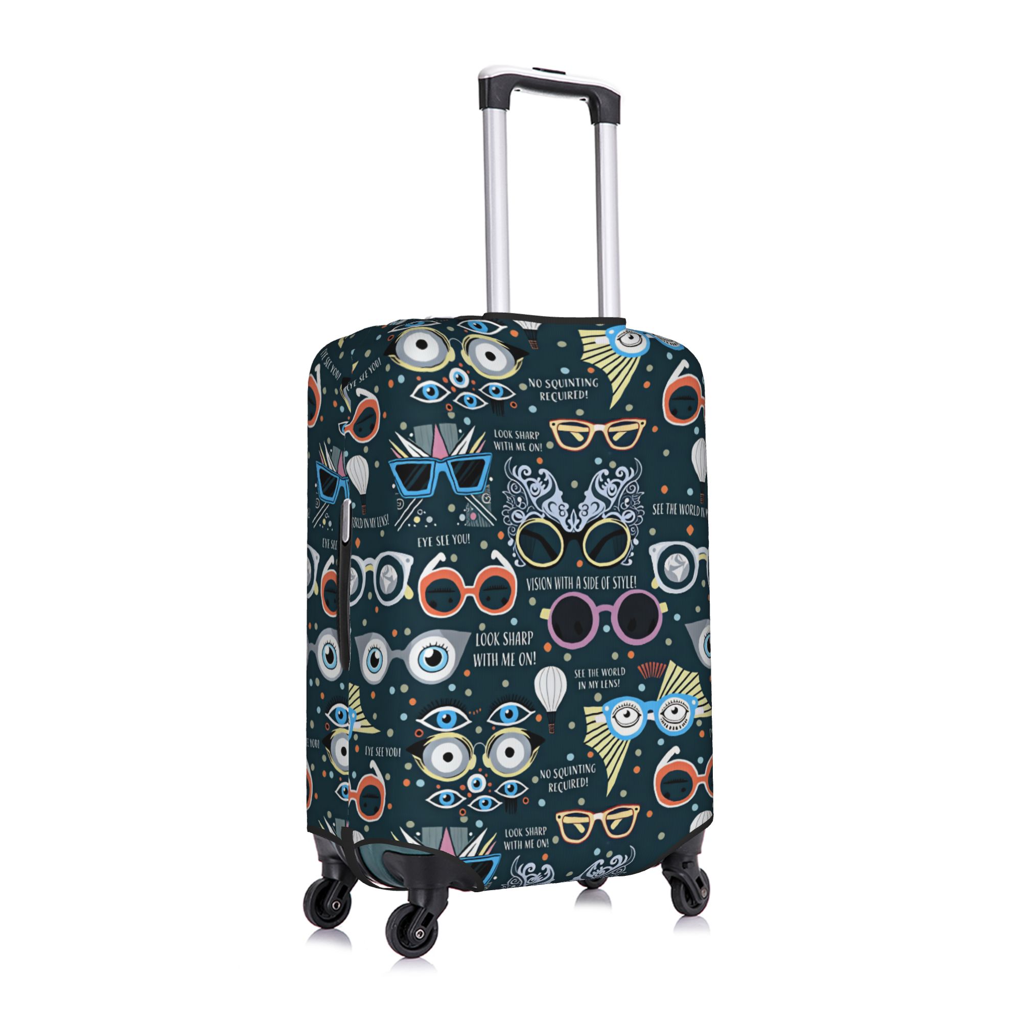 Penutup Koper Optometrist Opti - Quirky Travel Accessories ulasan dan harga