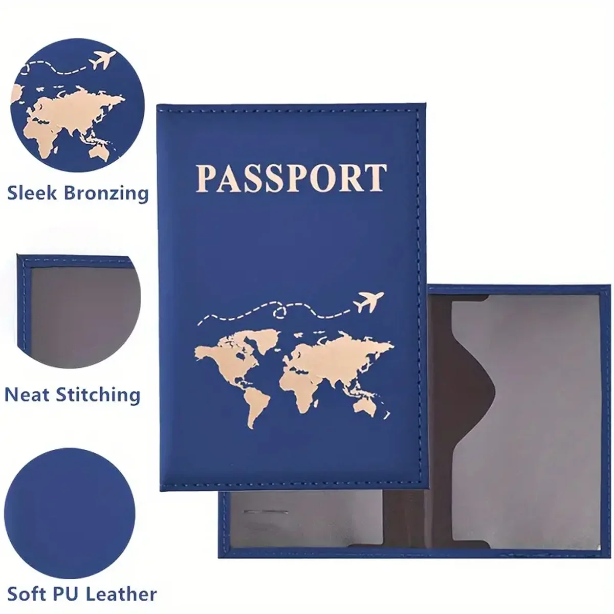 Sarung pelindung paspor kulit  - Travel Accessories Gifts For Women ulasan dan harga