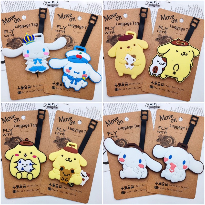 Tag bagasi anjing bertelinga b - Travel Accessories Dog ulasan dan harga