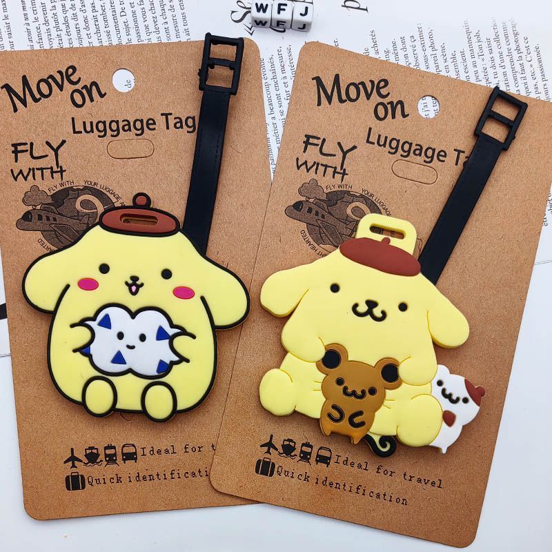 Tag bagasi anjing bertelinga b - Travel Accessories Dog ulasan dan harga