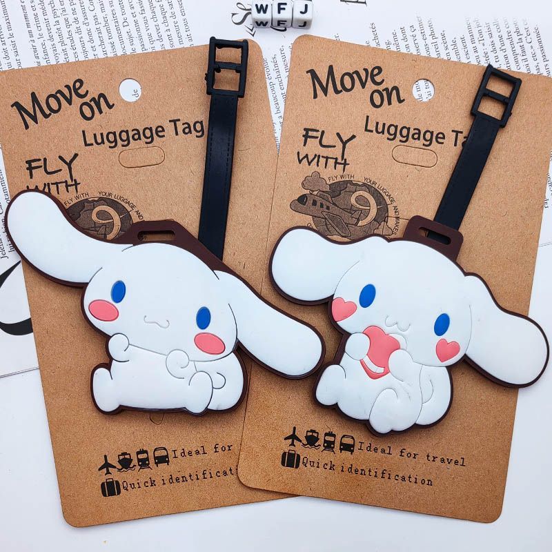 Tag bagasi anjing bertelinga b - Travel Accessories Dog ulasan dan harga