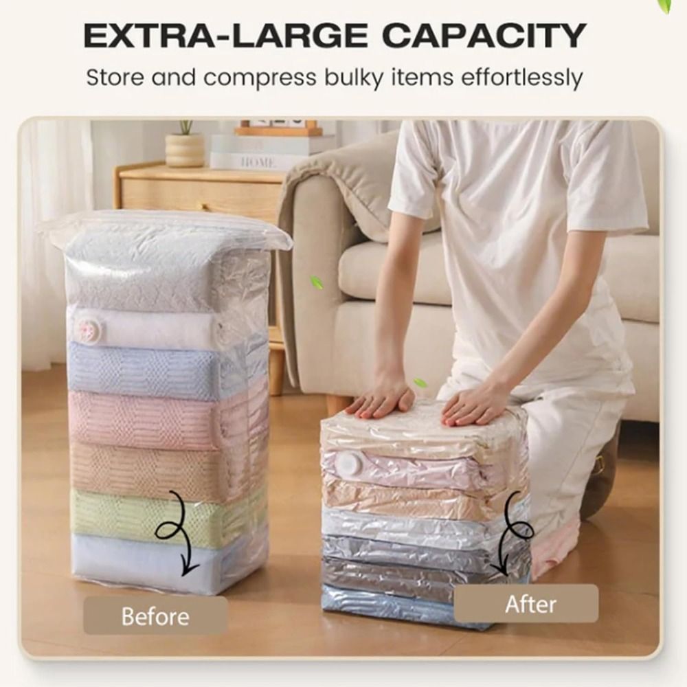Kantong Penyimpanan Vakum Tanp - Compression Bag Vacuum ulasan dan harga