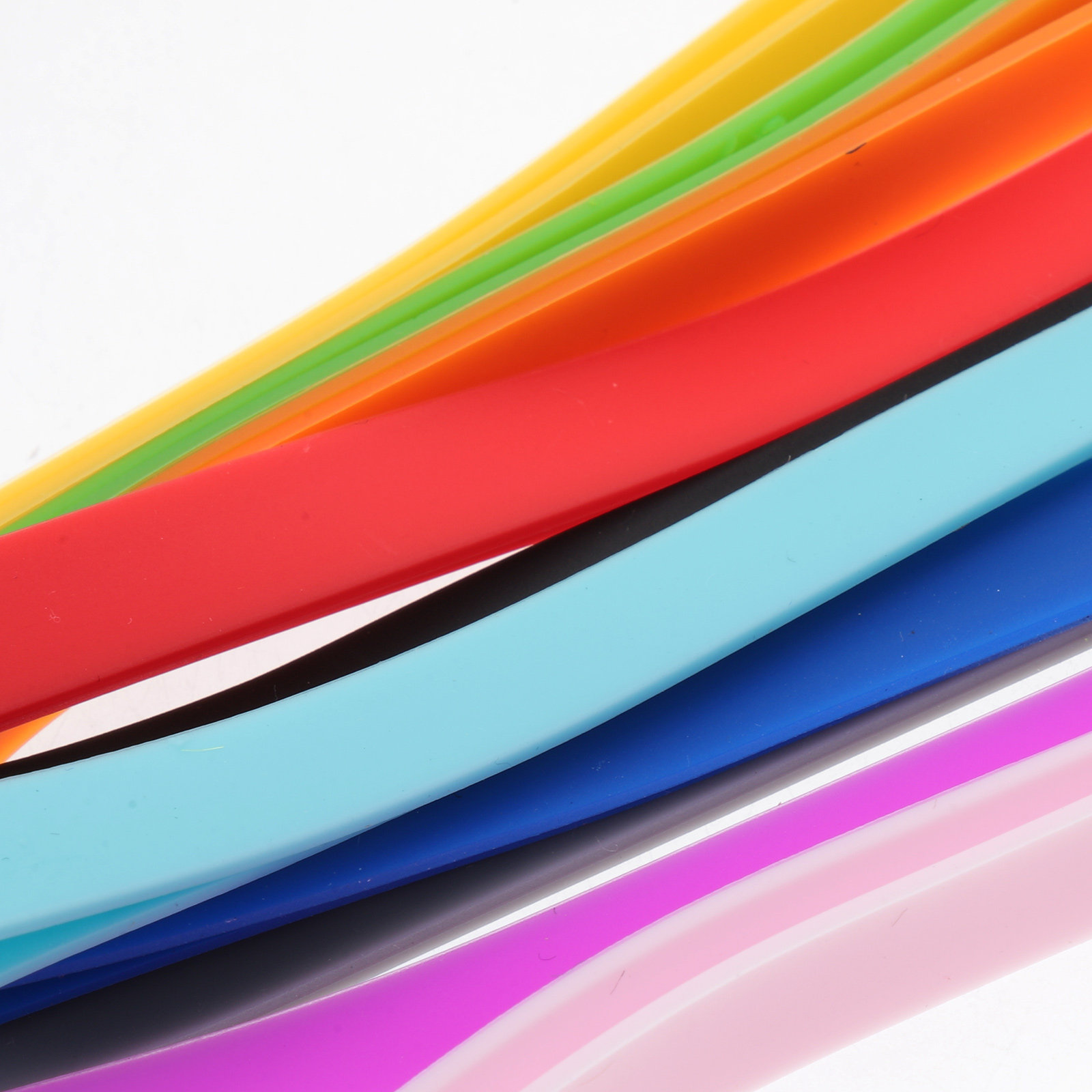 20Pcs Tali Silikon Elastis Fle - Travel Notebook Journal ulasan dan harga