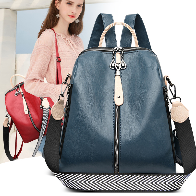 Ransel Fashion ransel kulit le - Travel Accessories Holder ulasan dan harga