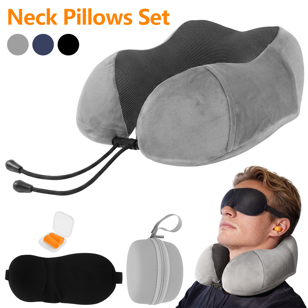 Bantal Leher Busa Memori Bentu - Earplug Set Foam ulasan dan harga