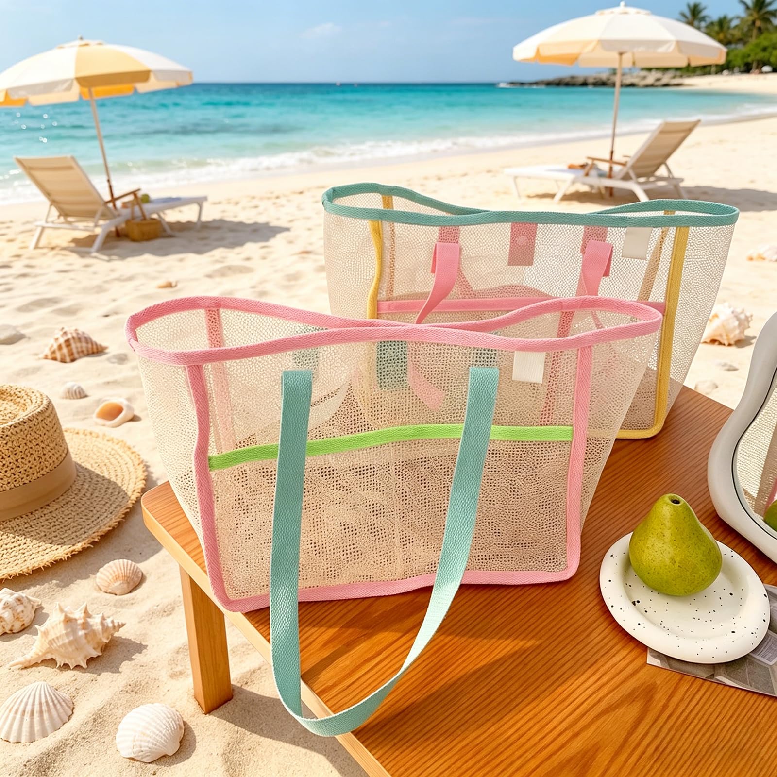 Tas Pantai untuk Wanita Tas Ji - Travel Accessories Store ulasan dan harga