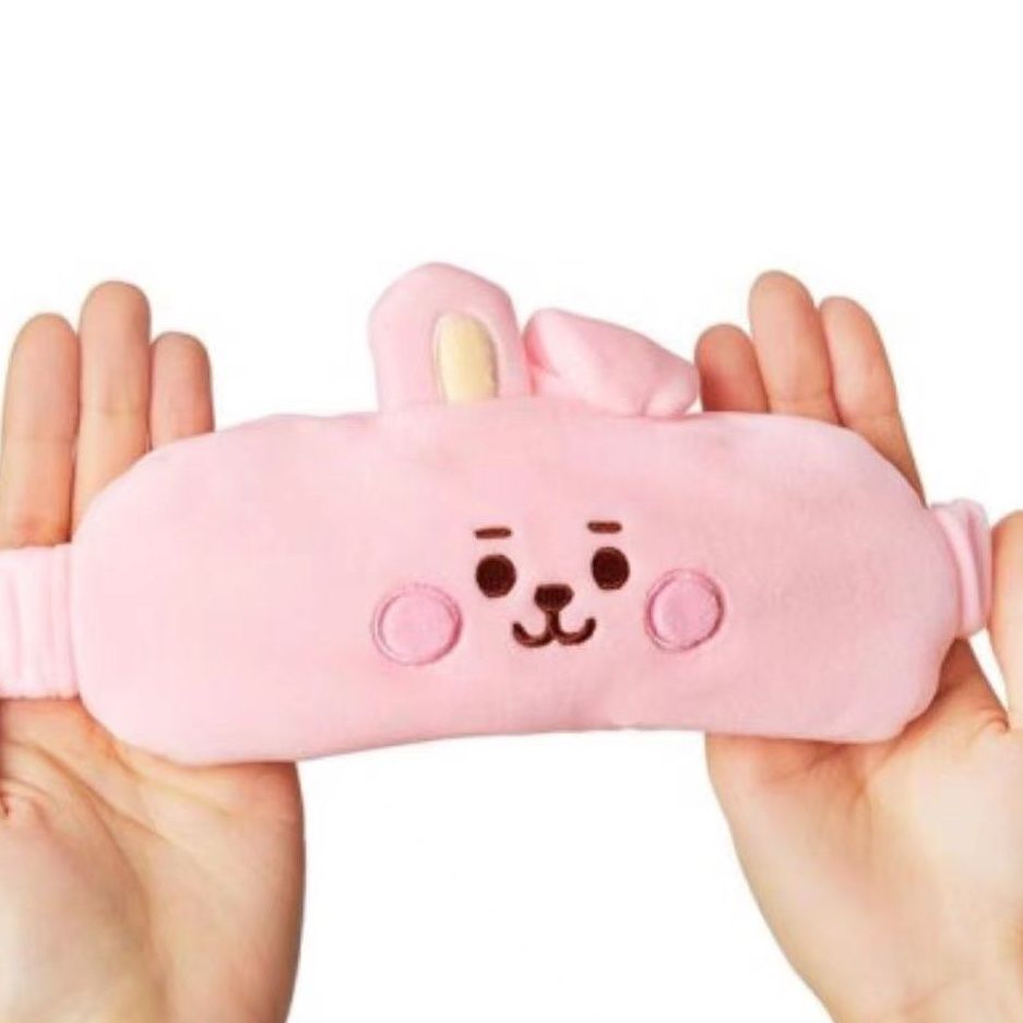 Masker mata boneka plush BT21  - Travel Accessories Store ulasan dan harga