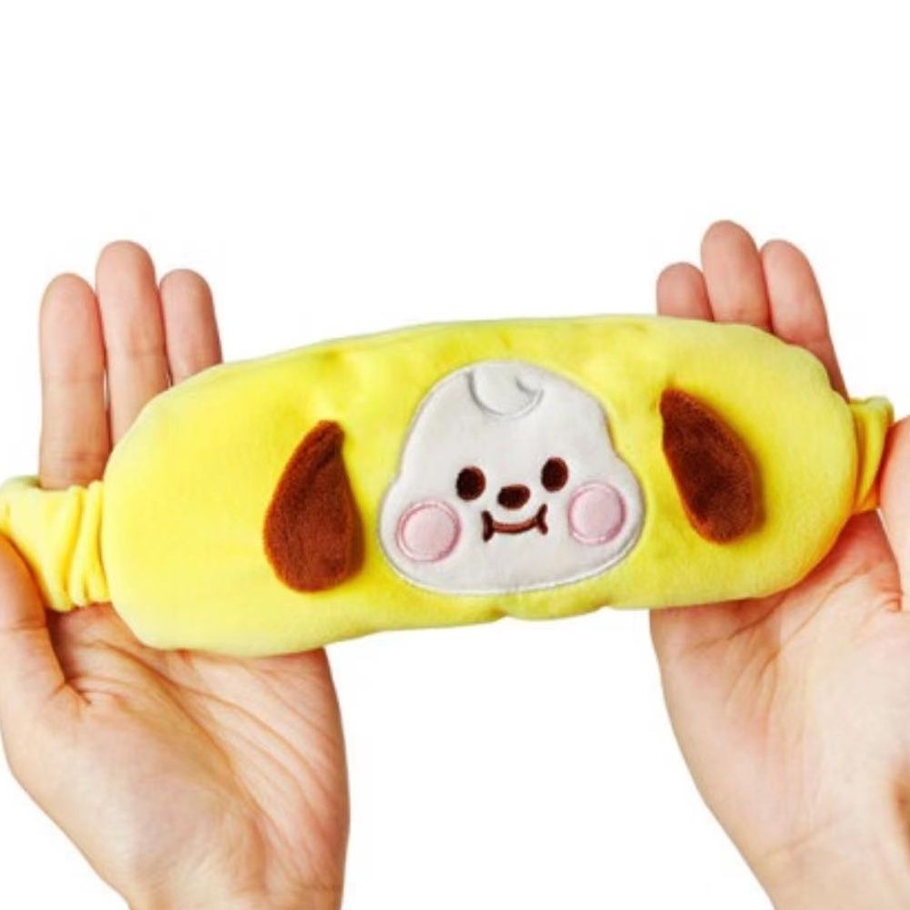 Masker mata boneka plush BT21  - Travel Accessories Store ulasan dan harga