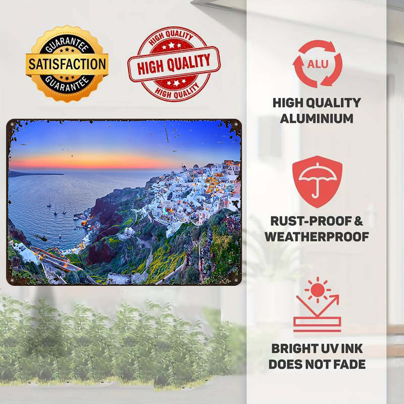 Poster Cetak Sonatorini Travel - Travel Accessories Greece ulasan dan harga