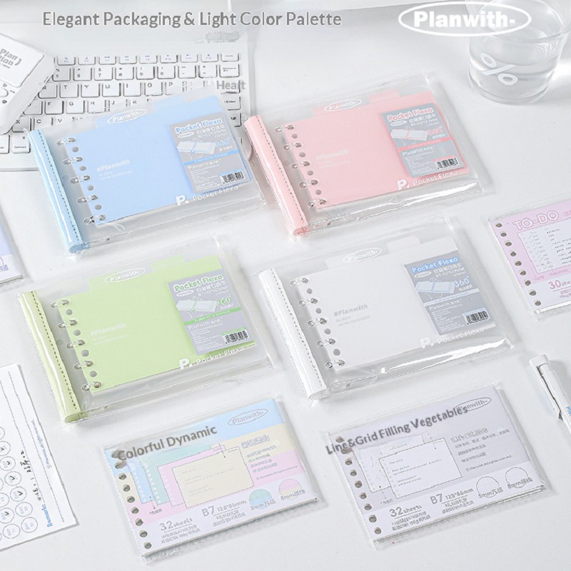 Planwith Mini B7 Loose Leaf No - Travel Notebook Journal ulasan dan harga